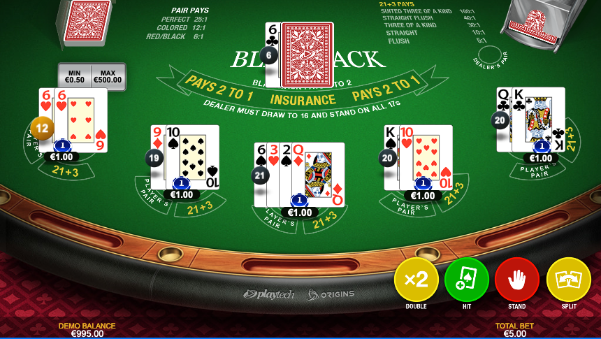 https://assets.outplayed.com/1730996520253/Premium Blackjack screenshot pair of 6s